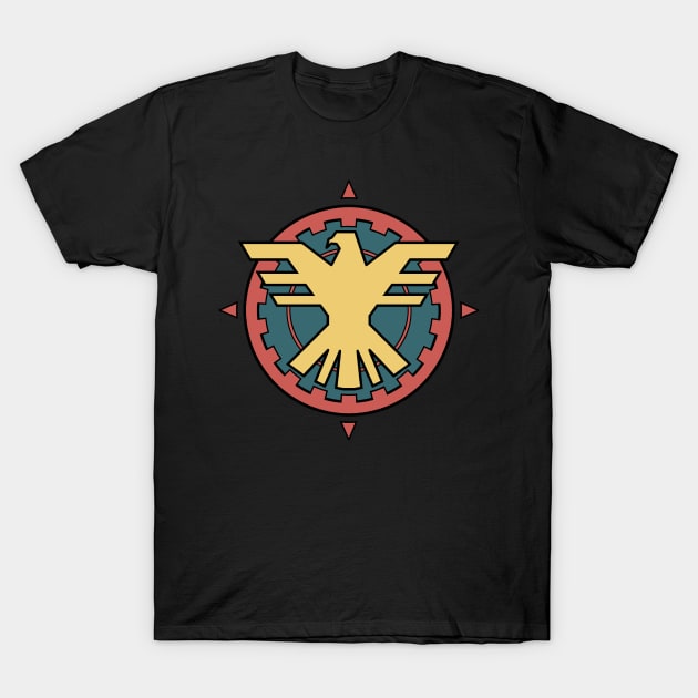 Thunderbird Color T-Shirt by WorkOfArtStudios